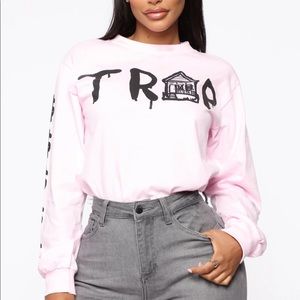 🚫SOLD🚫 Fashion Nova Trap House Long Sleeve Pink
